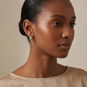 Elegant Gold plated Teardrop Earrings